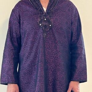 Men’s Indian Wedding Kurta Sherwani- Formal Tunic/Shirt